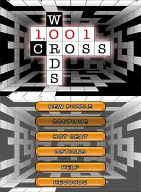 1001 Crosswords (Europe) screen shot title